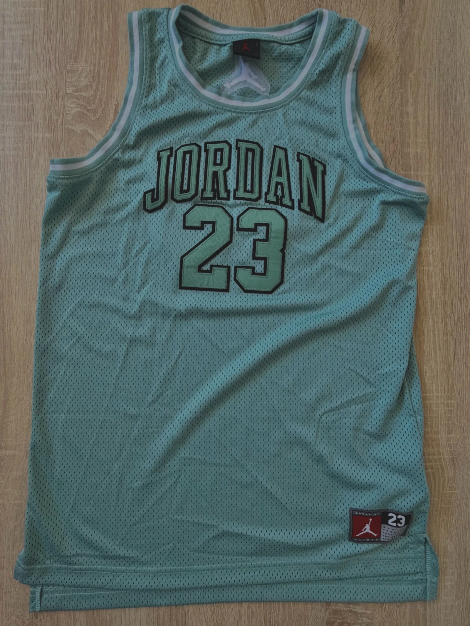 Ensemble Jordan t-shirt et pantalon menthe verte – photo 2